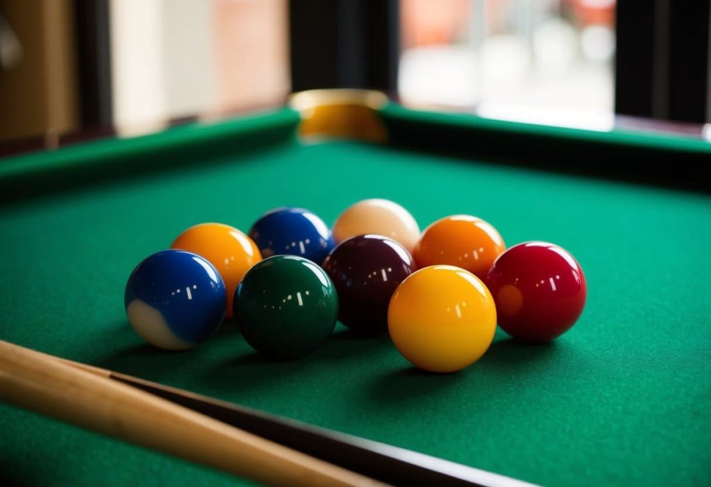 what are pool balls made of