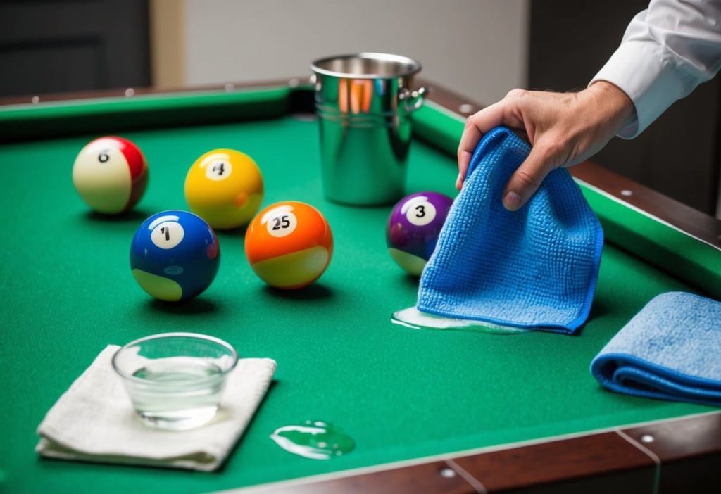 Learn how to clean balls to step up your game