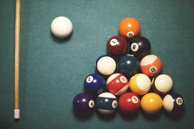 how bi are pool tables