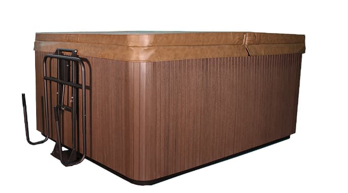 spa cover stand is an ideal spa accessory to invest in.
