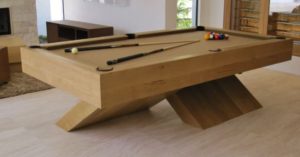 X-base pool table is a luxury option