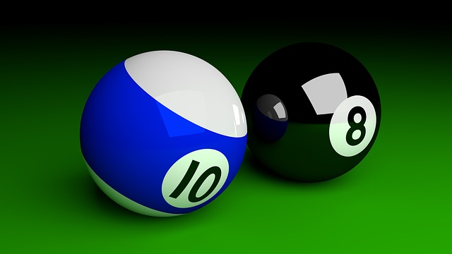 billiards games featured image of two billiard balls