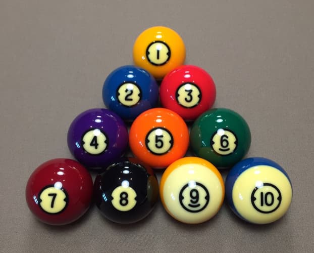 Regular balls for bowlliards
