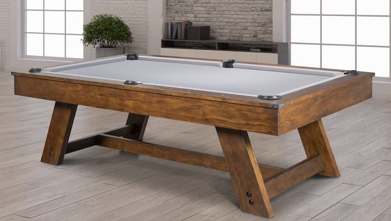 A room designed around the Barren pool table from Legacy Billiards