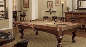 how to move a pool table from the Megan room?
