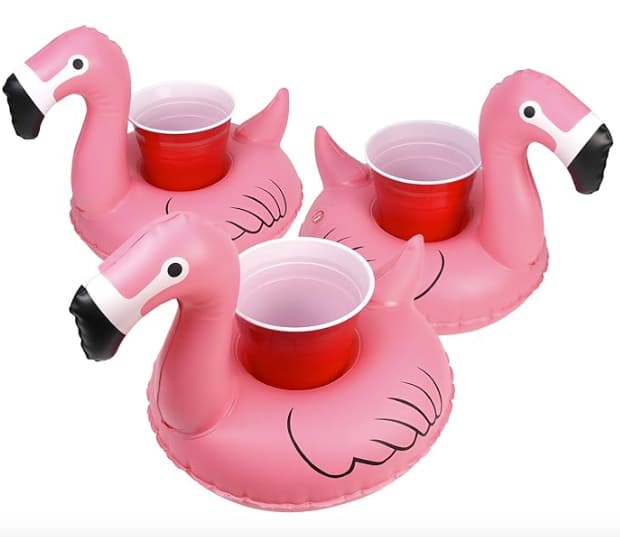 flamingo drink-holders