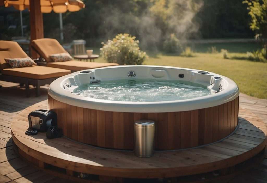 how to use hot tub with accessories