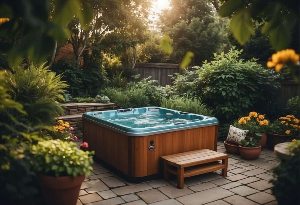 prep your hot tub for summer as the focal point