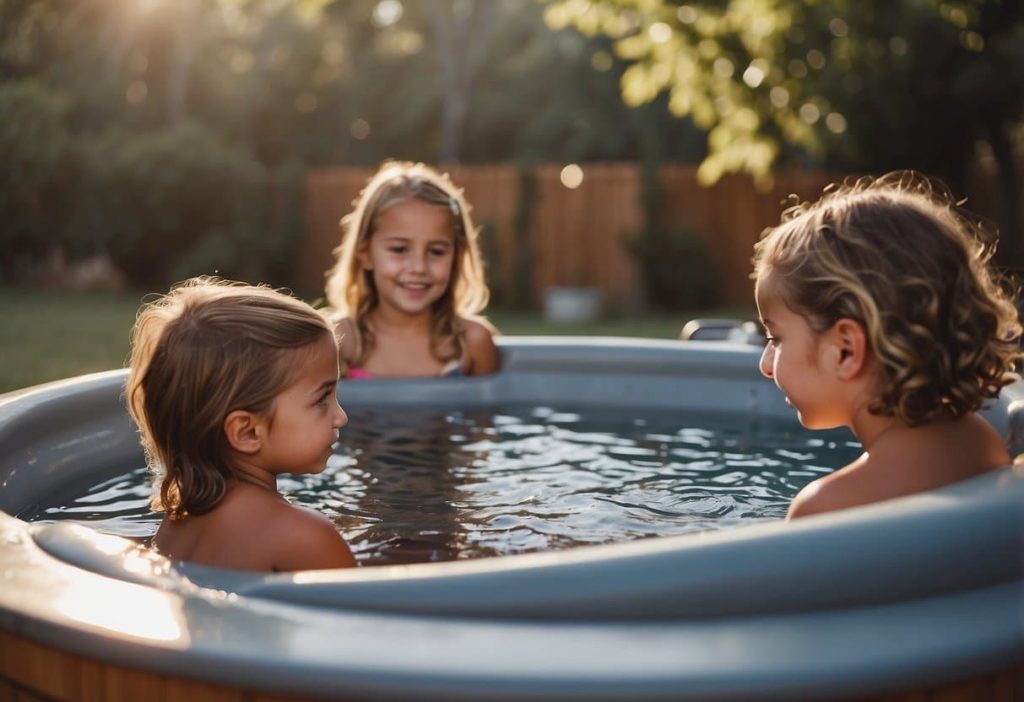 can a 3 year old go in a jacuzzi